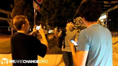 questionall: thepoliticalfreakshow: Occupy Internet Livestreamers Detained At Gunpoint By Twelve Chi