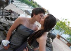 yummmorgan:  prom 2012 with my babylove! more pictures to come!!  this just makes me very happy&hellip;