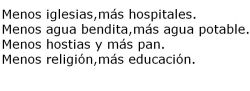 trouble-liar:  MENOS RELIGIÓN, MÁS EDUCACIÓN. 