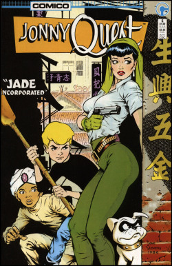 vitazur:  Dave Stevens - Jonny Quest #5, 1986. 