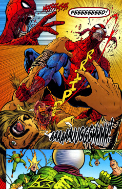 bruisergold:  Zombie spiderman kills the Sinister Six 