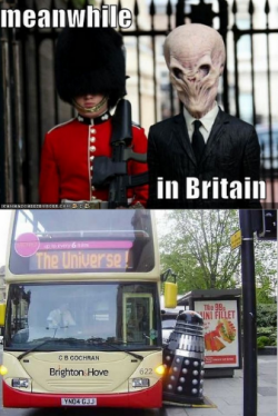 doctorwhogeek:  Meanwhile in Britain… 