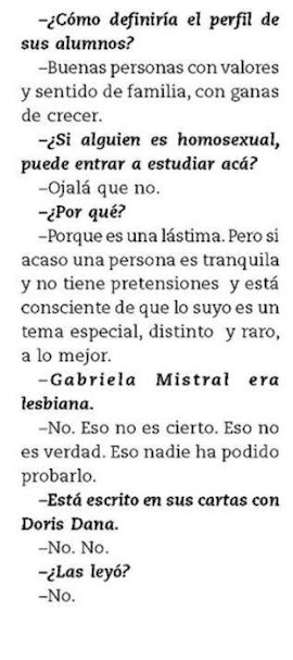 valvirgen:  Entrevista a Alicia Romo, rectora de la Universidad Privada Gabriela
