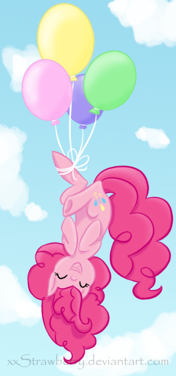 colorgasmfreakbrony:  Pinkie Party by ~xxStrawberry