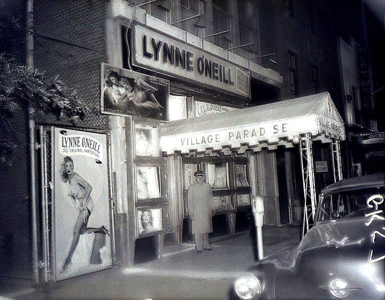 A vintage 50&rsquo;s-era photo highlights an appearance by Lynne O'Neill at the