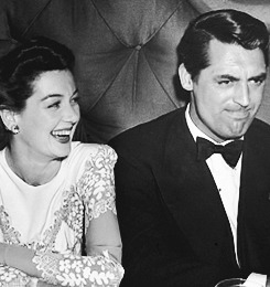 mariedeflor:  During the making of His Girl Friday, Cary and I would occasionally go out to dinner a