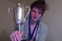 To say I could not be happier. GUESS WHO JUST CAPTAINED HIS WATER POLO TEAM TO THE CUP VICTORY. 