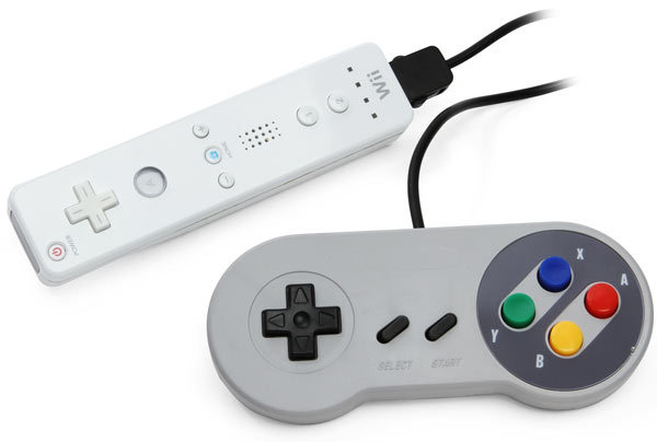 gamefreaksnz:  Classic Super Famicom Controller For Wii USD$19.99 Thankfully, the