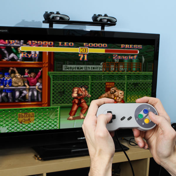 gamefreaksnz:  Classic Super Famicom Controller For Wii USD$19.99 Thankfully, the