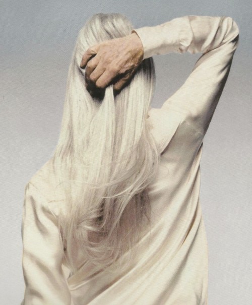 ankosv:original wearers, josephine mann by nick knight for levi strauss and co 1996