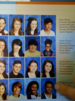 ectobbiologist:   dontblowmyhorn:  perilously:  so in our school yearbook theres a pic of this kid and then will ferrell is underneath him and its in every single one of the yearbooks  what WHY  the story behind this is that that kid was wearing a will