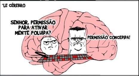 Professora: "Qual é o resultado da conta?" "69"