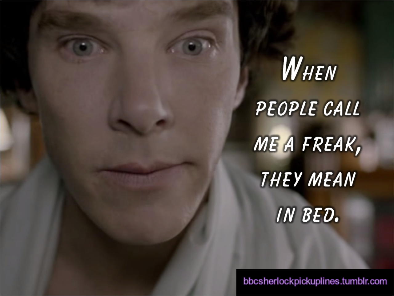 The best of miscellaneous episode references, from BBC Sherlock pick-up lines.