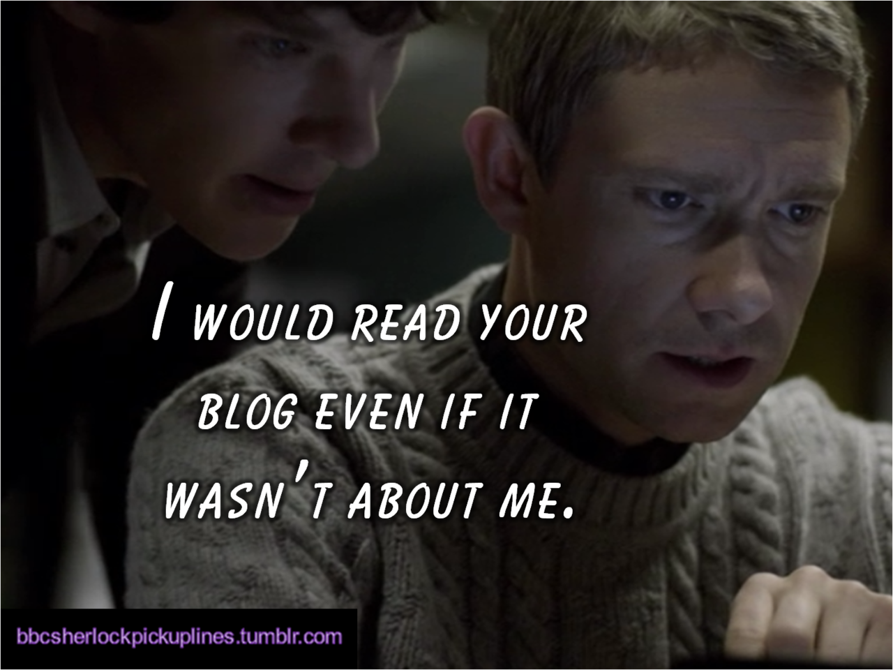 The best of miscellaneous episode references, from BBC Sherlock pick-up lines.