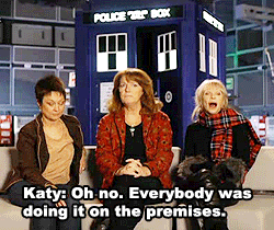 gallifreygal:From Tales of Television Centre, Janet Fielding, Louise Jameson, and Katy Manning on th