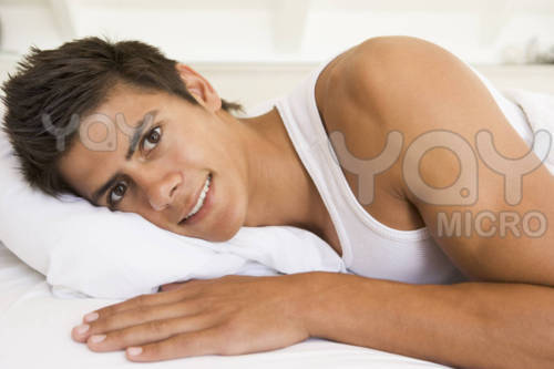 conversationparade:   “man lying in bed smiling” that is not a smile that is a cry for help 