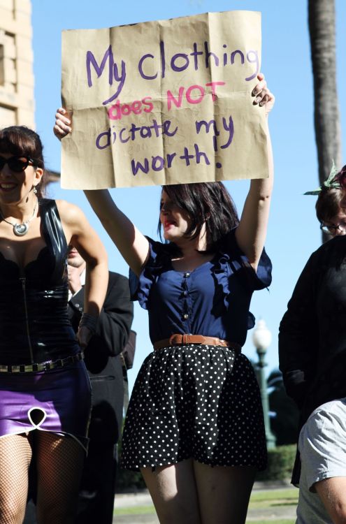 satan-baby:  ucnk-deactivated20190518: King George Square, Brisbane.May 19, 2012.*Images copyright © 2012 Charlyn Cameron. *  The picture of me from Slutwalk! I actually love this picture! Thank you Charlyn Cameron. 