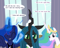 vindicar:  Chrysalis as maid. Whaaaaaaaat.