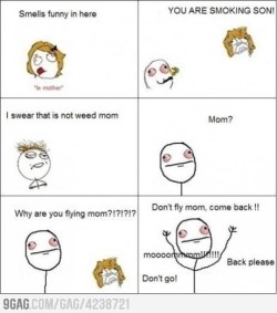 9gag:  MOM! Y U NO LAND ?! 