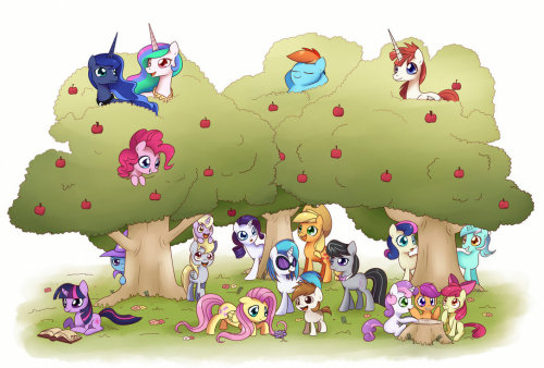 asklucky:  Forest Foundation By:  Soapie-Solar A.K.A Solar-Slash It is Beautiful Day so have fun with friends! Please guys follow Solar, his art are truly amazing. http://solar-slash.tumblr.com/ 