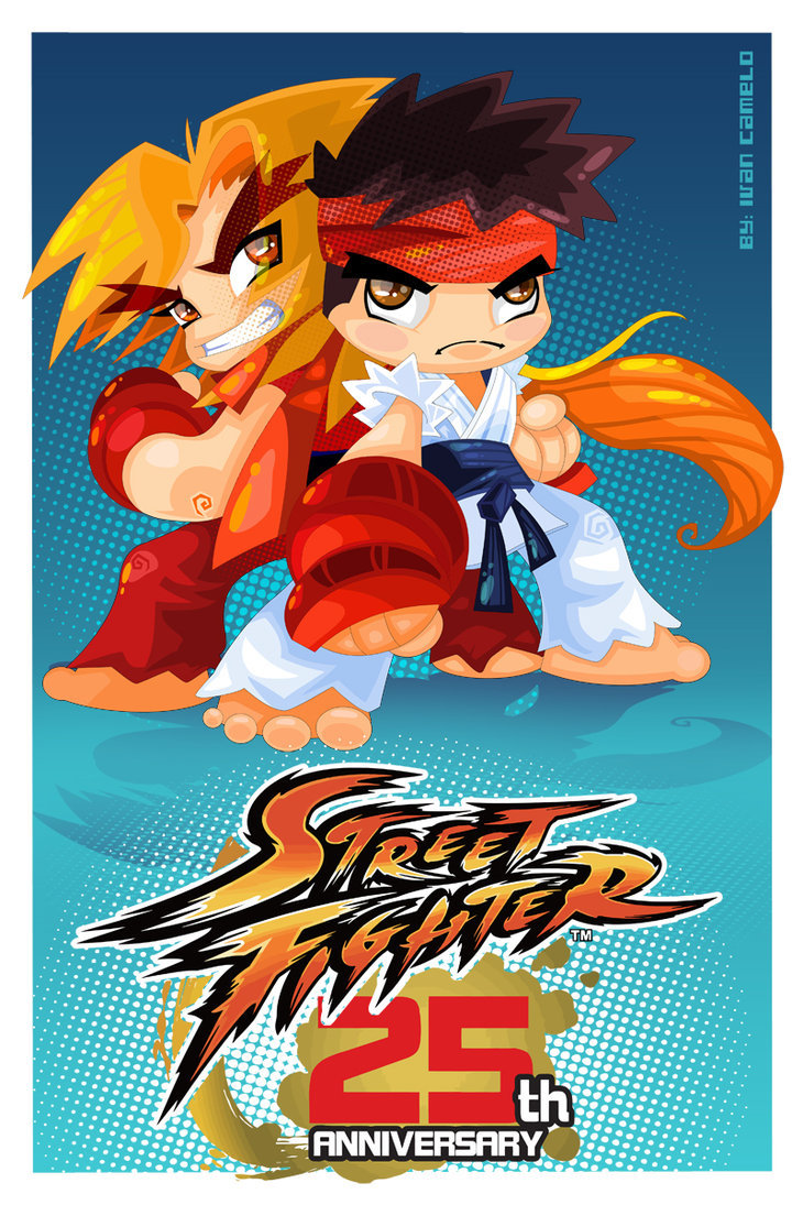 xombiedirge:  Street Fighter 25th Anniversary by Ivan Camelo 