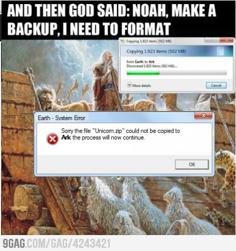 9gag:  Man down 