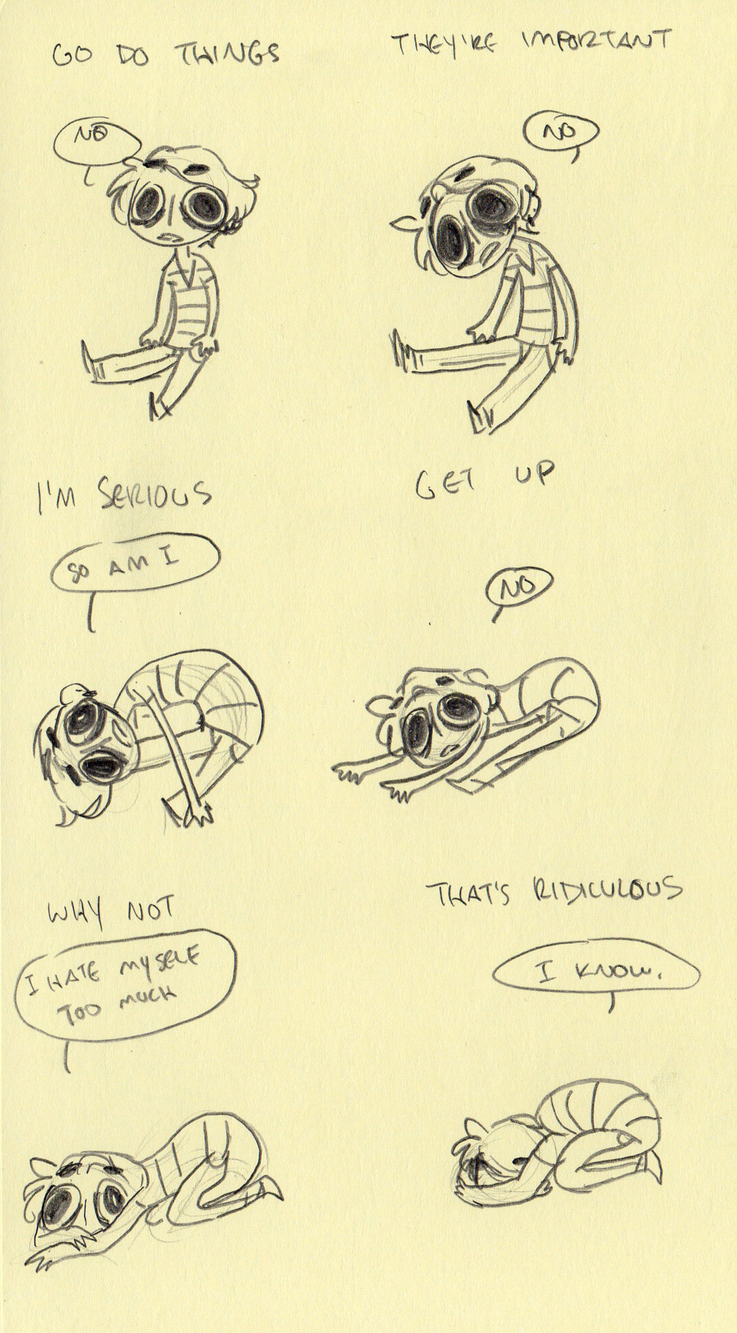 porphyriasuicide:  Things go do yourself! ::hides from life::