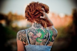 nice ink, sick hair