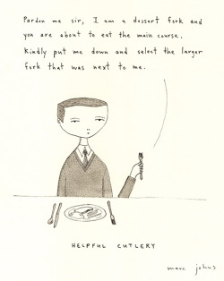 ryandonato:  Helpful Cutlery, Marc Johns