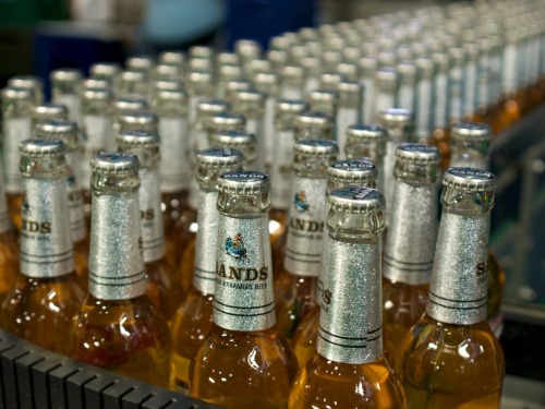 harrycutting:
“ Sands beer on the production line at the Bahamian Brewery and Beverage Co; Freeport, Grand Bahama.
”