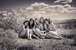 hedymodel: Model: Hedy, Audrey, Jennifer, Raven. Alyssa  ph: Alfred Laij location: Death Valley 