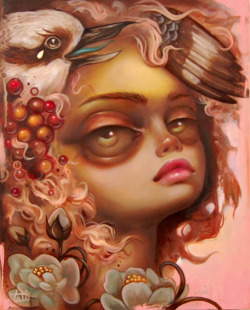 New piece for upcoming &rsquo; Flora N Fauna &rsquo; show @ Cassel Gallery, SF! June 9th