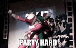ibcaptainchunk:  Party Hard Power Rangers