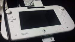 lukgaming:  A leaked image of the current Wii U controller. It looks somewhat different compared to the one revealed at last year’s E3. The Wii U will be released in North America on November 18th, 2012. 