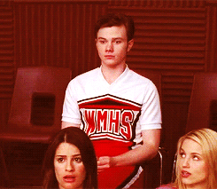 mzminola:crown-of-weeds:Oh my god the last one. Devastation.Disaster.#kurt hummel is not a cat #and 