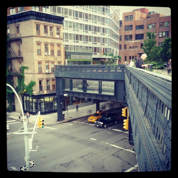 One of my favorite spot in NYC (Taken with Instagram at High Line 10th Ave Ampitheatre)