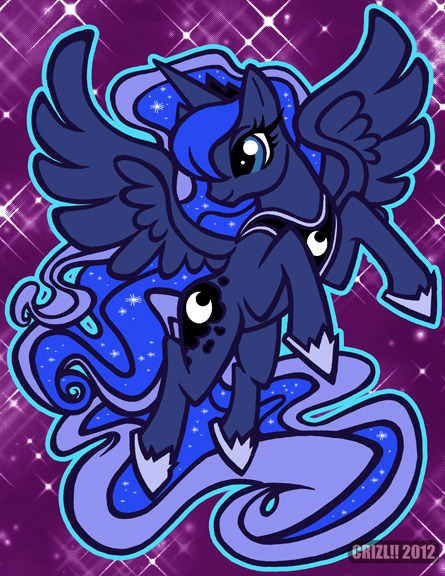 crizltron:  Princess Luna - My Little Pony Friendship is Magic 