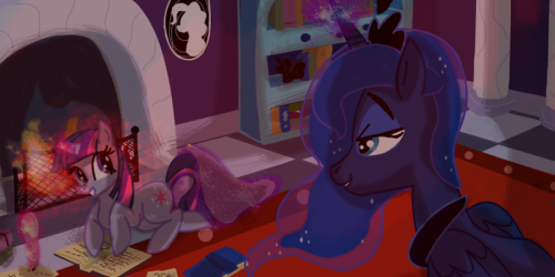 darkwingsnark:  .:Dear Princess Celestia…:. by ~DarkwingSnark “Dear Princess Celestia,While it’s always important to remember to study, there are other things that are just as vital to remember: An inner life is nice to develop and flourish…but