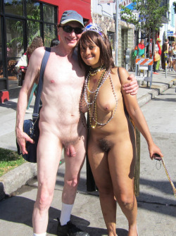 Nude-Spo:  Nudity Is Imperative In Uptown On Mardis Gras. 