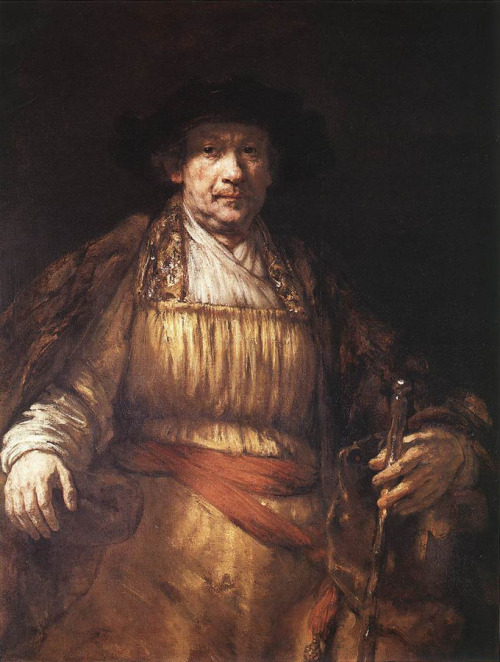historyofbaroqueart: Self-Portrait by Rembrandt Date: 1658