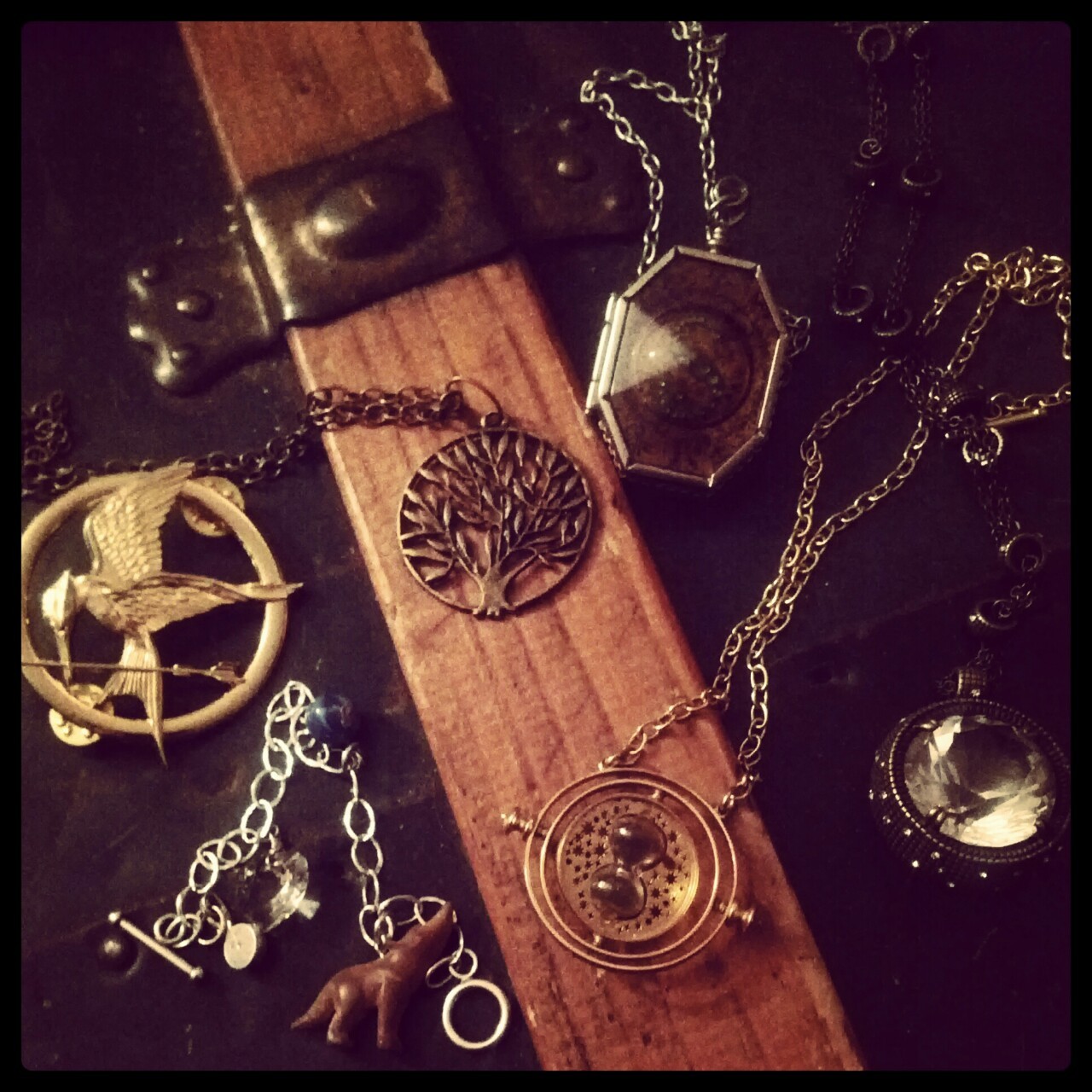 We spy an Amity necklace!
sonotobsessed:
“ Some of my fandoms jewelry!
”