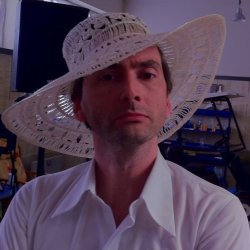 publicpolicebox:   David Tennant in Hats  a crown is a hat okay 