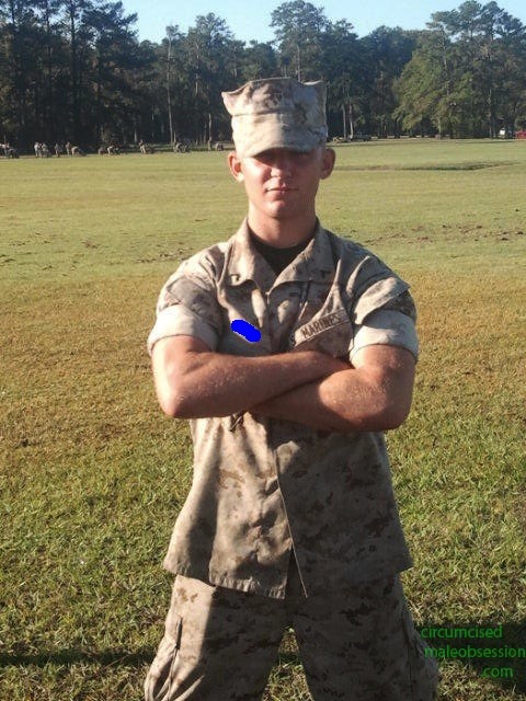 biblogdude:  Bro i’m down to Oceanside all the time. Hit me up and you can get that taken care of thecircumcisedmaleobsession:  22 year old straight Marine stationed in Camp Pendleton, CA SUCH an effing cutie!!!! 