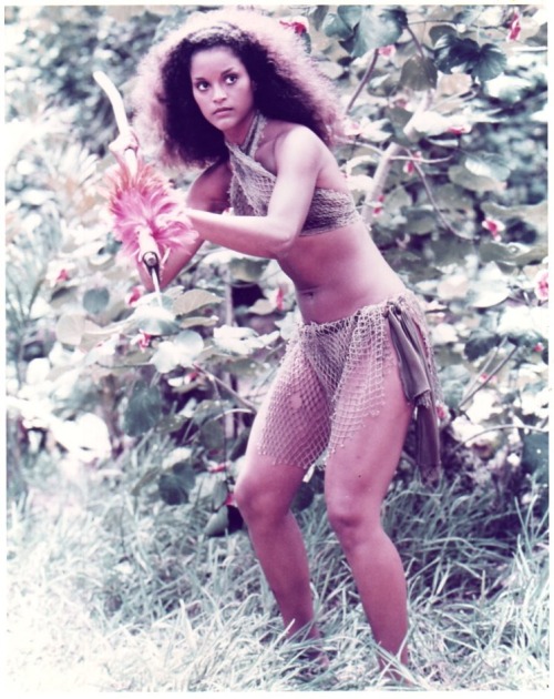 Jayne Kennedy in The Mysterious Island of Beautiful Women (1979).