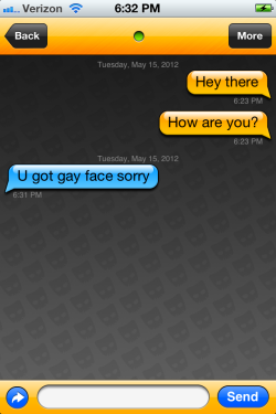 ohgrindr:  That damn gay-face.