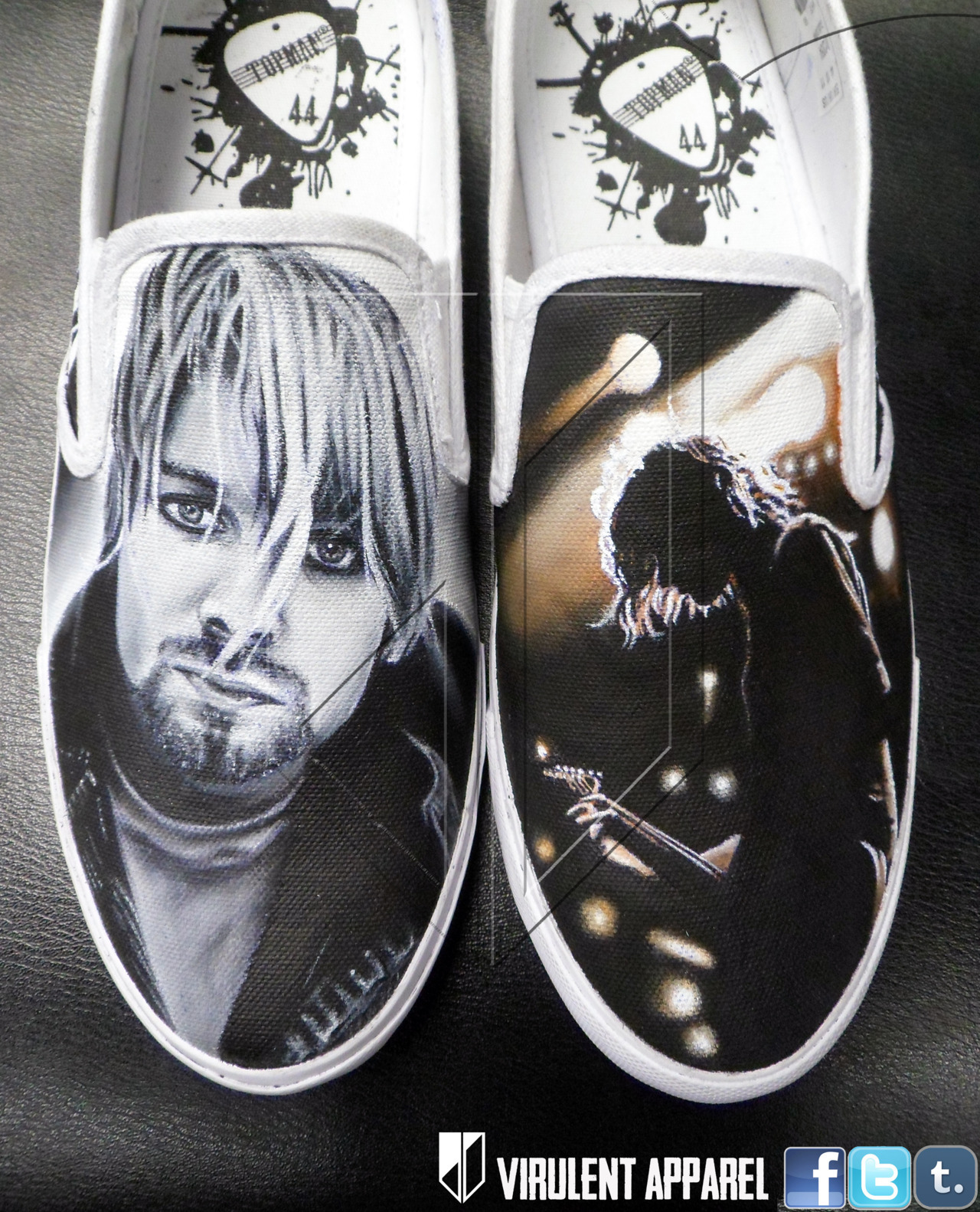 vans x nirvana