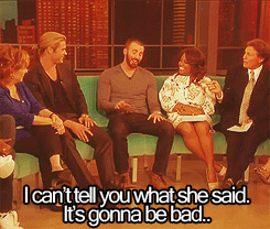 mrscevans:   “Did you told her (mother), the first time you lost your virginity?”