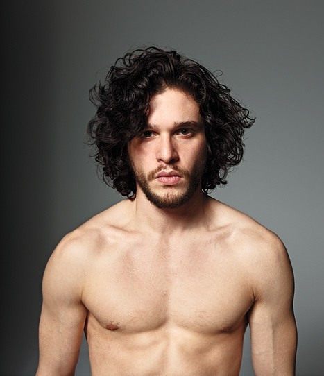 Suffering Westeros withdrawls like me?  This picture of the painfully cute scruff, Kit Har