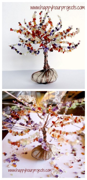 DIY Tree of Life Using Birthstone Beads Tutorial. Generally I don&rsquo;t really like Tree of Life w