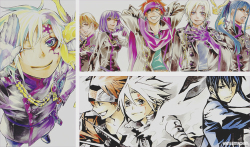  ♦ Favorite mangá series: D.Gray-man     